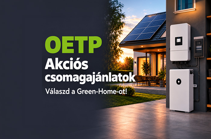 <b>Akciós OETP</b> energiatároló <b>csomagok</b>