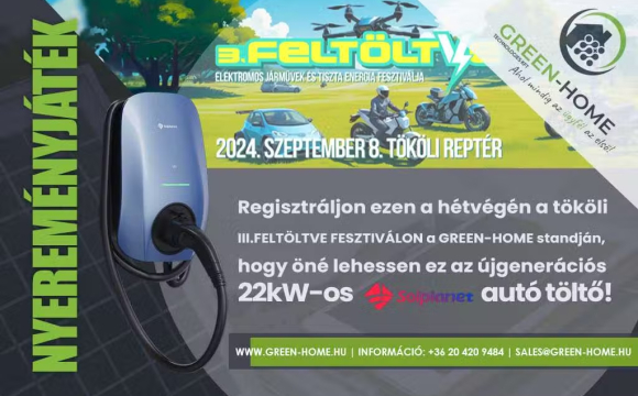 Nyereményjáték a Green-Home Technologies Kft.-vel!