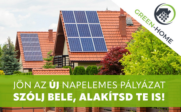Új napelemes pályázat készül - mondd el, te mit szeretnél!