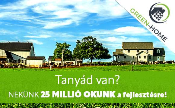 Tanyán élsz? Akkor ezt a támogatást neked találták ki!