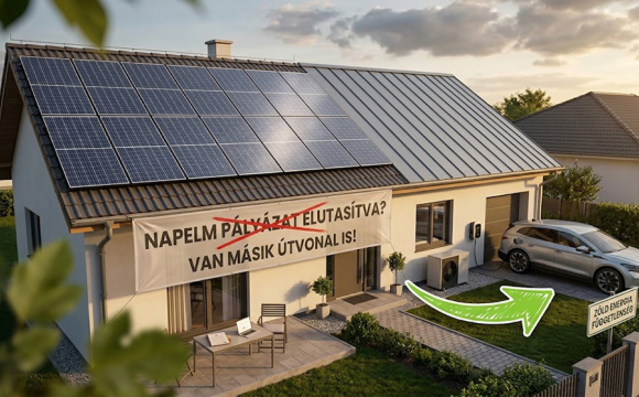 Elutasították a 2,5 milliós napelemes pályázatát? Van egy másik útvonal is.